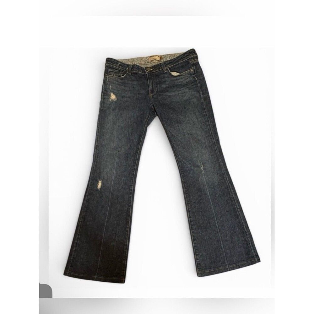Vintage PAIGE Dark Blue Flare Jeans